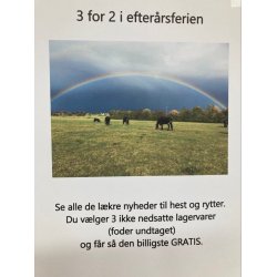 3 for 2 i efter�rsferien