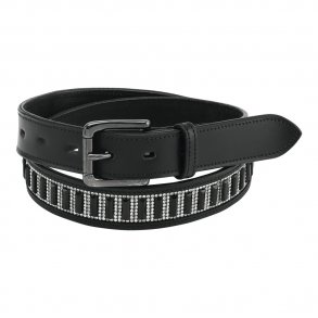 Blte med sort/hvide sten