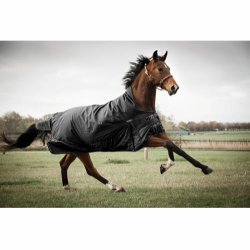 Regndkken m. halv hals