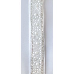 Fair Play Claire stvnebluse med perler