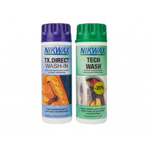 Nikwax vask + imprgnering