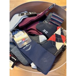 Diverse ridestr�mper, 3 par for 100,-