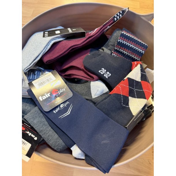 Diverse ridestr�mper, 3 par for 100,-