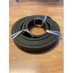 Skagler, lder med D-ring "KLINDT" kvalitet