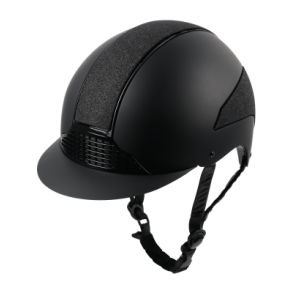 SWING H 24 ridehjelm m. glimmer og lille skygge