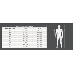 Rygbeskytter Swing Pro med velcro i siderne