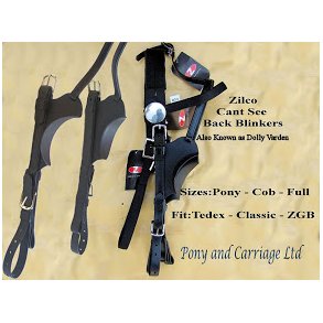 Kindstykker med halvbne skyklapper 